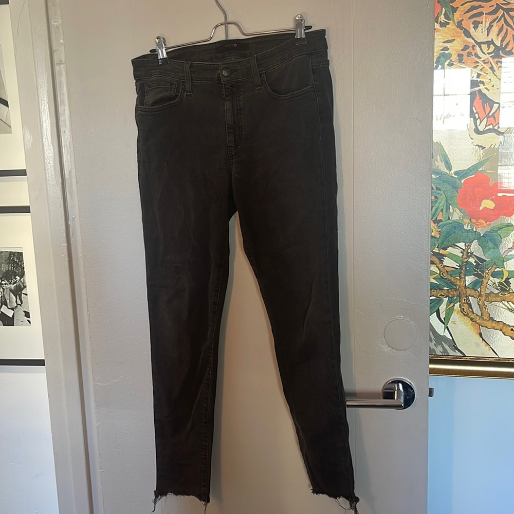 Joe’s Jeans Denim-  Black mid rise skinny Jean